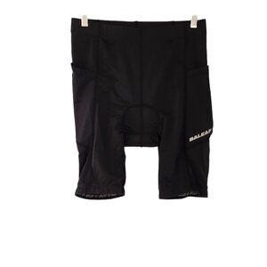 Baleaf Cycling Racing Shorts Cycling Padded Lining Black Womens Size Large EUC‎